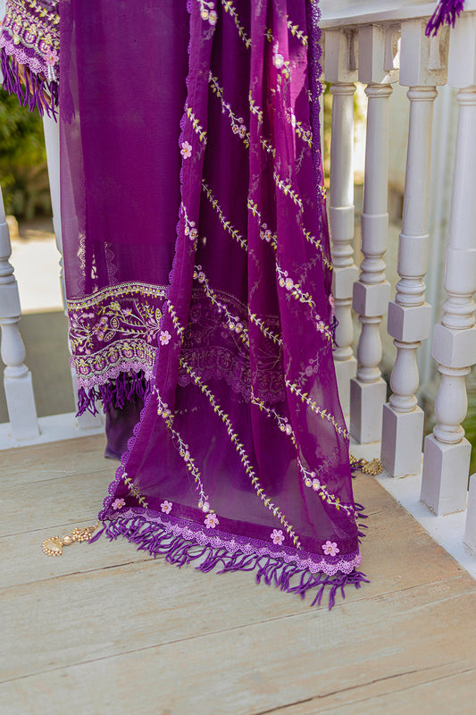 Embroidered Shirt Shalwar Dupatta - 4218