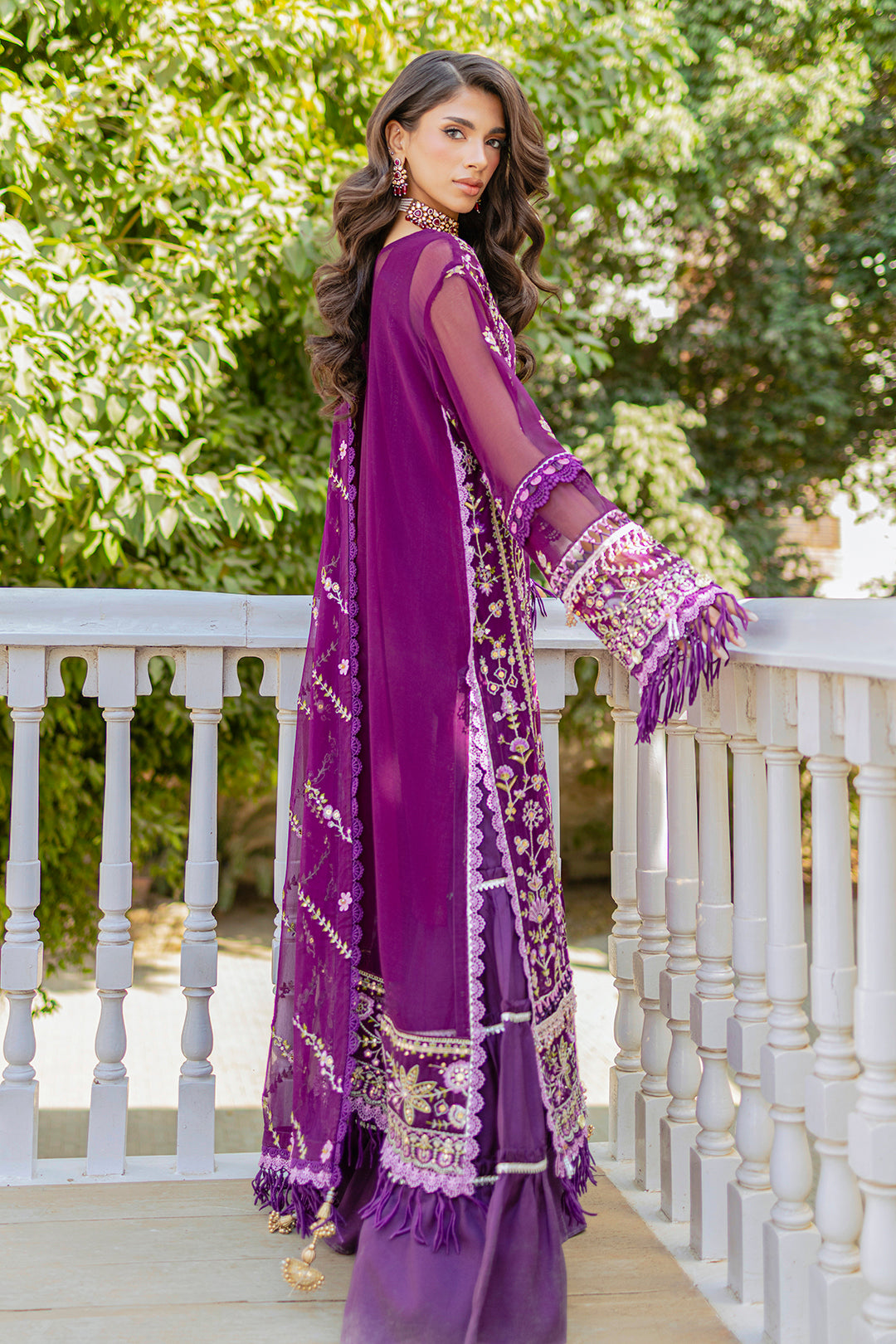 Embroidered Shirt Shalwar Dupatta - 4218