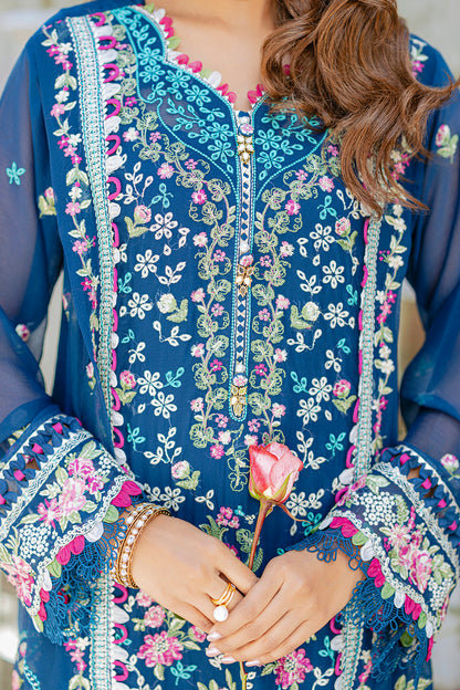 Embroidered Shirt Shalwar Dupatta - 4219