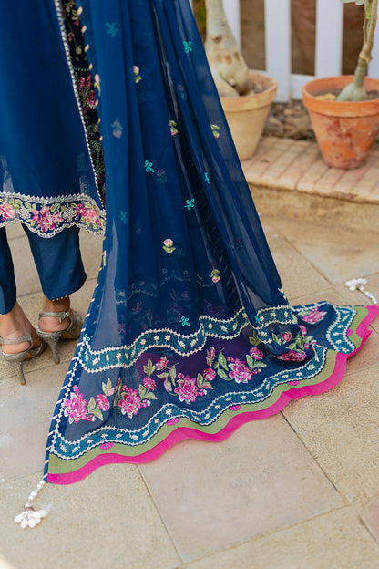 Embroidered Shirt Shalwar Dupatta - 4219