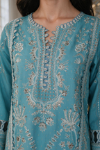 Embroidered Shirt Shalwar Dupatta - 4222