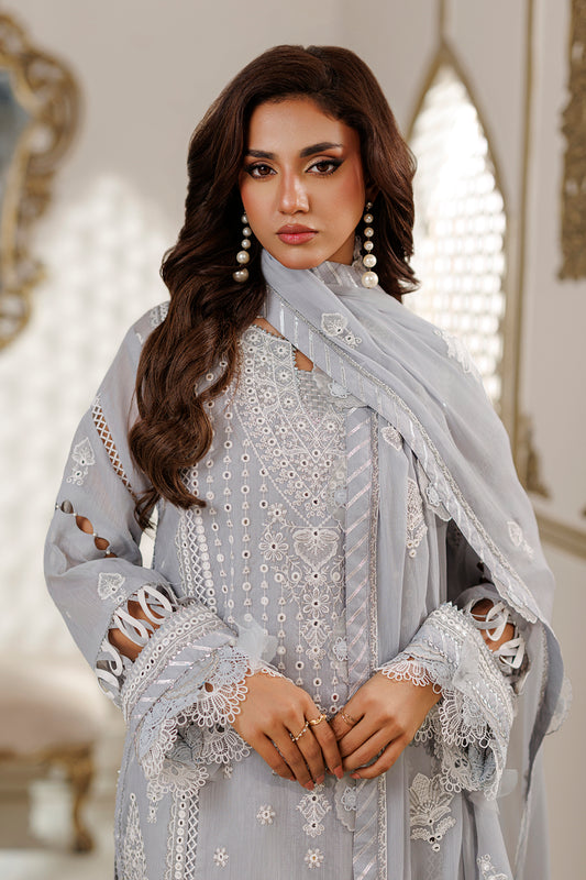 Embroidered Shirt Shalwar Dupatta - 4226