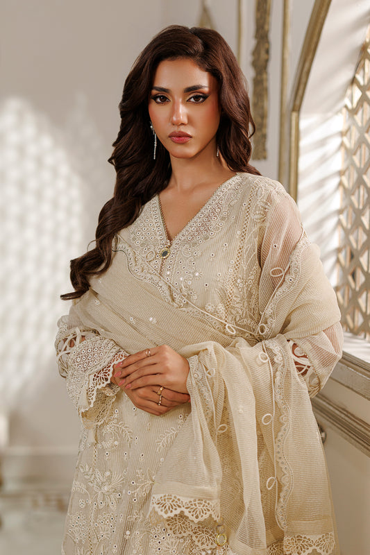 Embroidered Shirt Shalwar Dupatta - 4227
