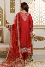 Embroidered Shirt Shalwar Dupatta - 4228