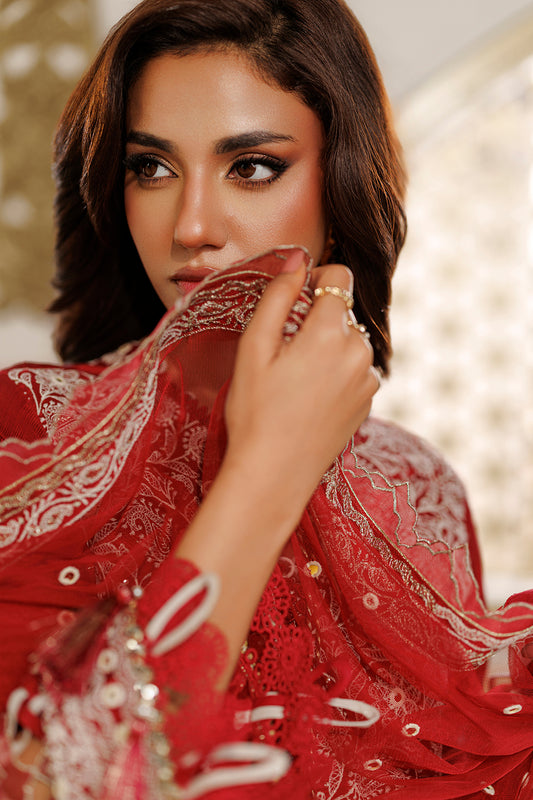 Embroidered Shirt Shalwar Dupatta - 4228