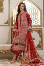 Embroidered Shirt Shalwar Dupatta - 4228