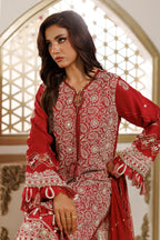 Embroidered Shirt Shalwar Dupatta - 4228