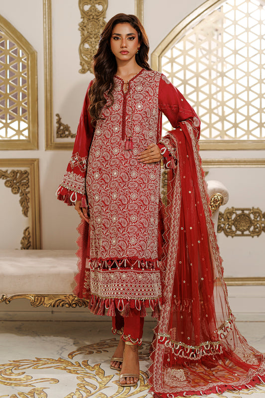 Embroidered Shirt Shalwar Dupatta - 4228