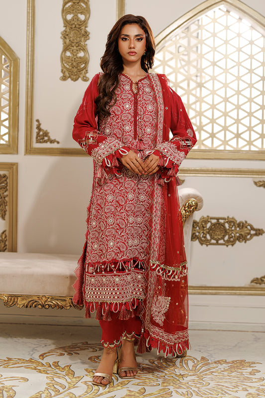 Embroidered Shirt Shalwar Dupatta - 4228