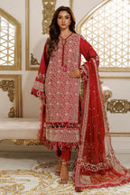 Embroidered Shirt Shalwar Dupatta - 4228