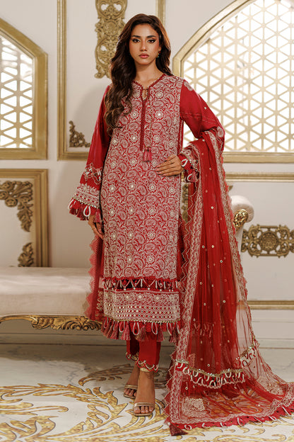 Embroidered Shirt Shalwar Dupatta - 4228