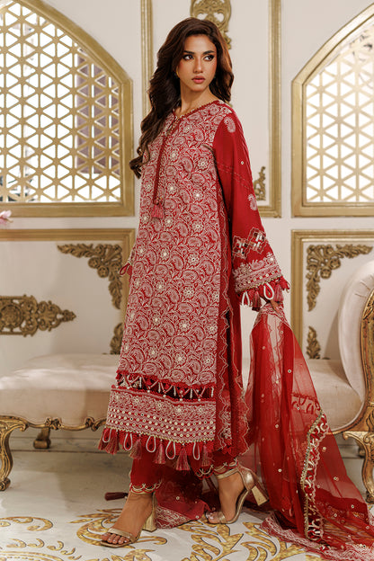 Embroidered Shirt Shalwar Dupatta - 4228