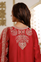 Embroidered Shirt Shalwar Dupatta - 4228