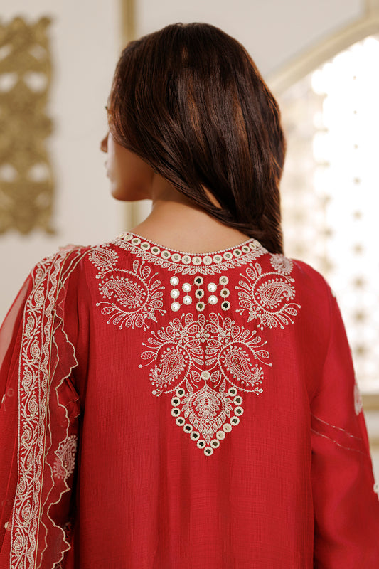 Embroidered Shirt Shalwar Dupatta - 4228