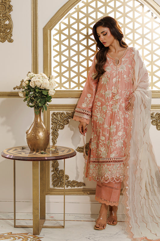 Embroidered Shirt Shalwar Dupatta - 4229