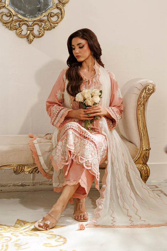 Embroidered Shirt Shalwar Dupatta - 4229