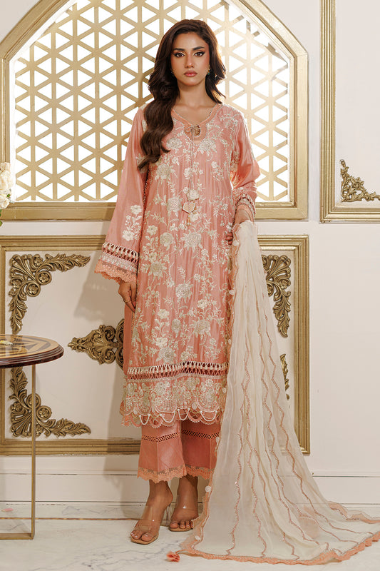 Embroidered Shirt Shalwar Dupatta - 4229