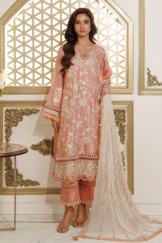 Embroidered Shirt Shalwar Dupatta - 4229