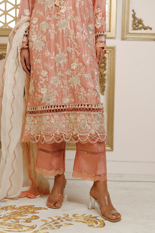 Embroidered Shirt Shalwar Dupatta - 4229