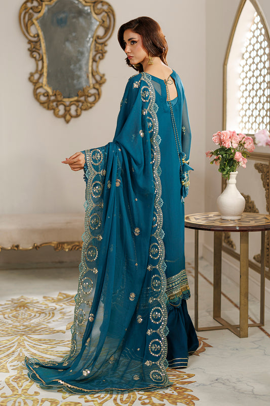 Embroidered Shirt Shalwar Dupatta - 4233