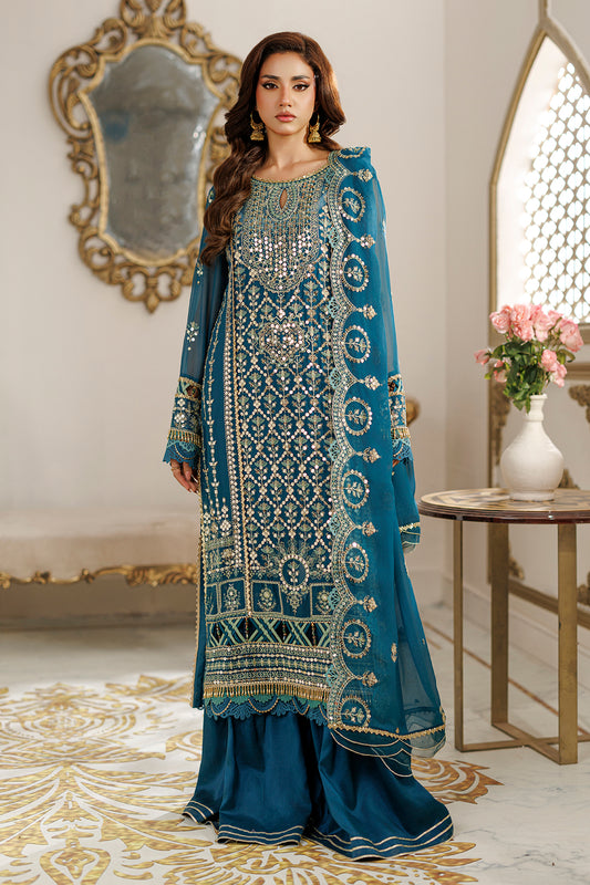 Embroidered Shirt Shalwar Dupatta - 4233