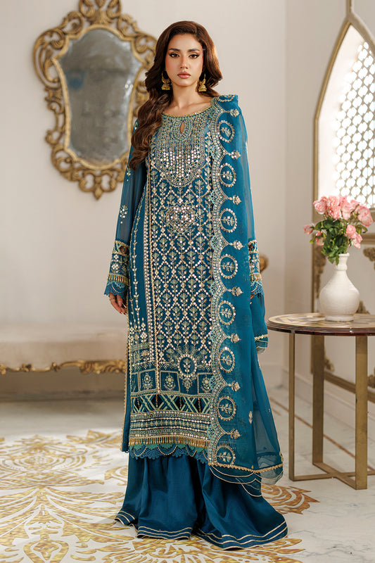 Embroidered Shirt Shalwar Dupatta - 4233