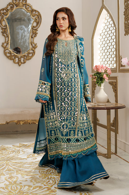 Embroidered Shirt Shalwar Dupatta - 4233