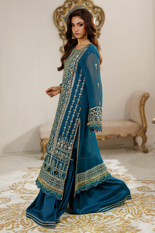Embroidered Shirt Shalwar Dupatta - 4233