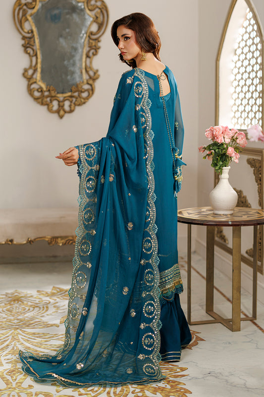 Embroidered Shirt Shalwar Dupatta - 4233