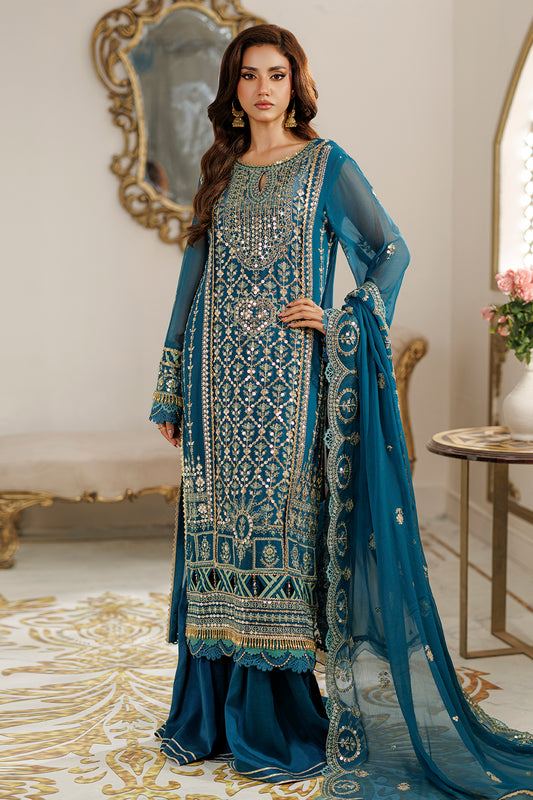 Embroidered Shirt Shalwar Dupatta - 4233