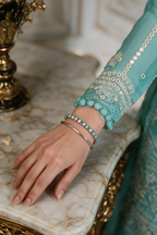 Embroidered Shirt Shalwar Dupatta - 4234