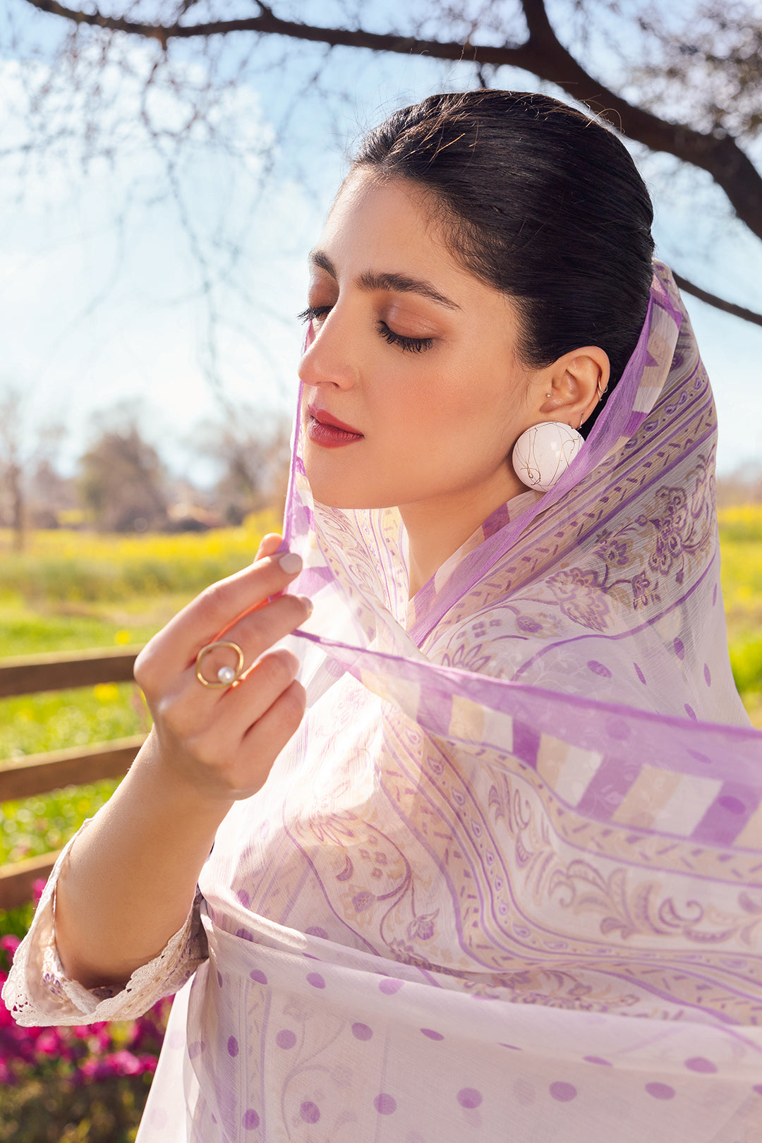 Embroidered Shirt Shalwar Dupatta - 0046