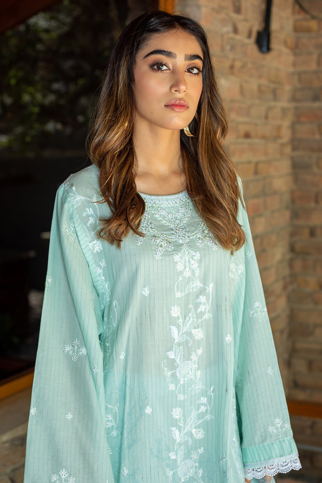 Embroidered Shirt Shalwar Dupatta - 0051