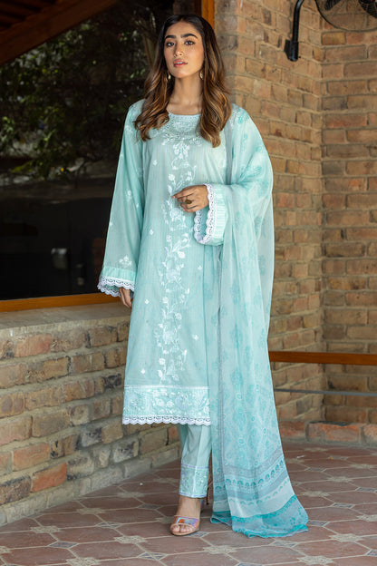 Embroidered Shirt Shalwar Dupatta - 0051