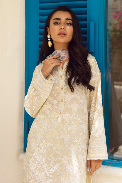 Embroidered Shirt Shalwar Dupatta - 0052