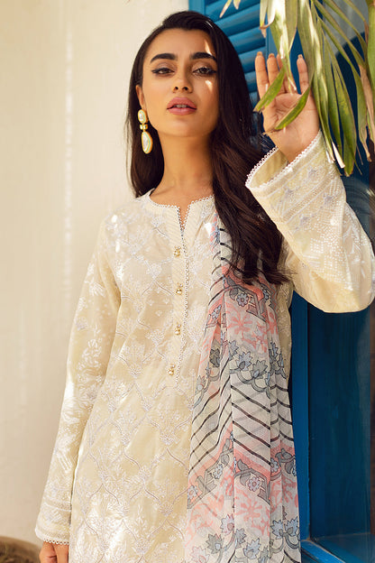 Embroidered Shirt Shalwar Dupatta - 0052