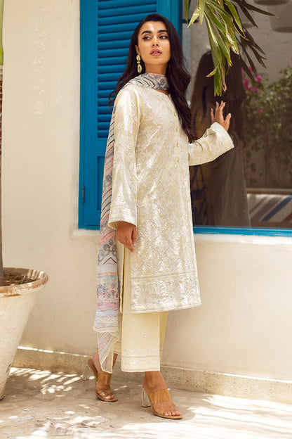 Embroidered Shirt Shalwar Dupatta - 0052