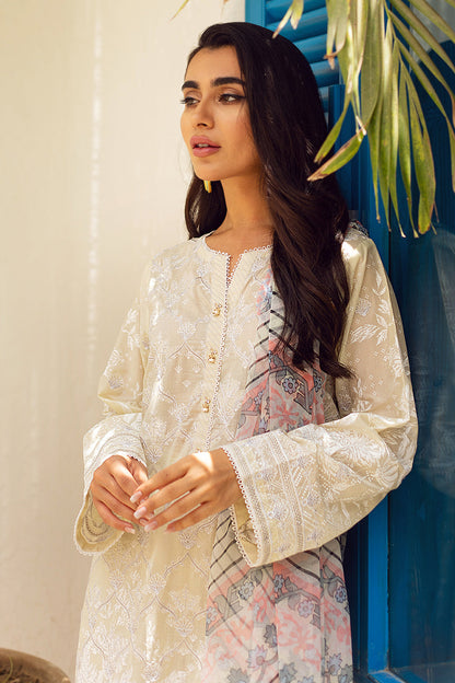 Embroidered Shirt Shalwar Dupatta - 0052