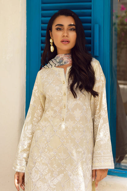 Embroidered Shirt Shalwar Dupatta - 0052