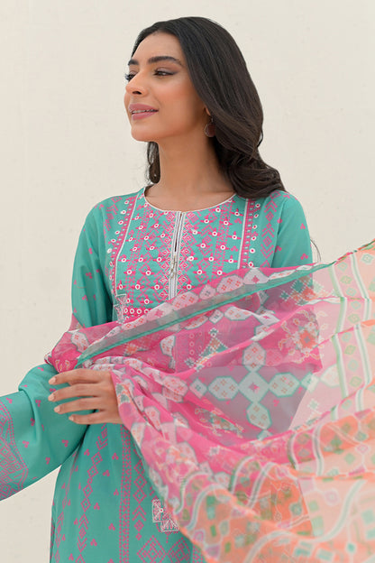 Embroidered Shirt Dupatta - 0217