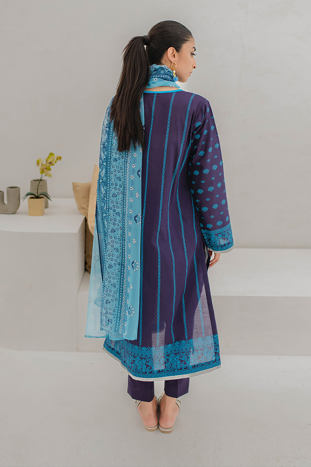 Embroidered Shirt Dupatta - 0218