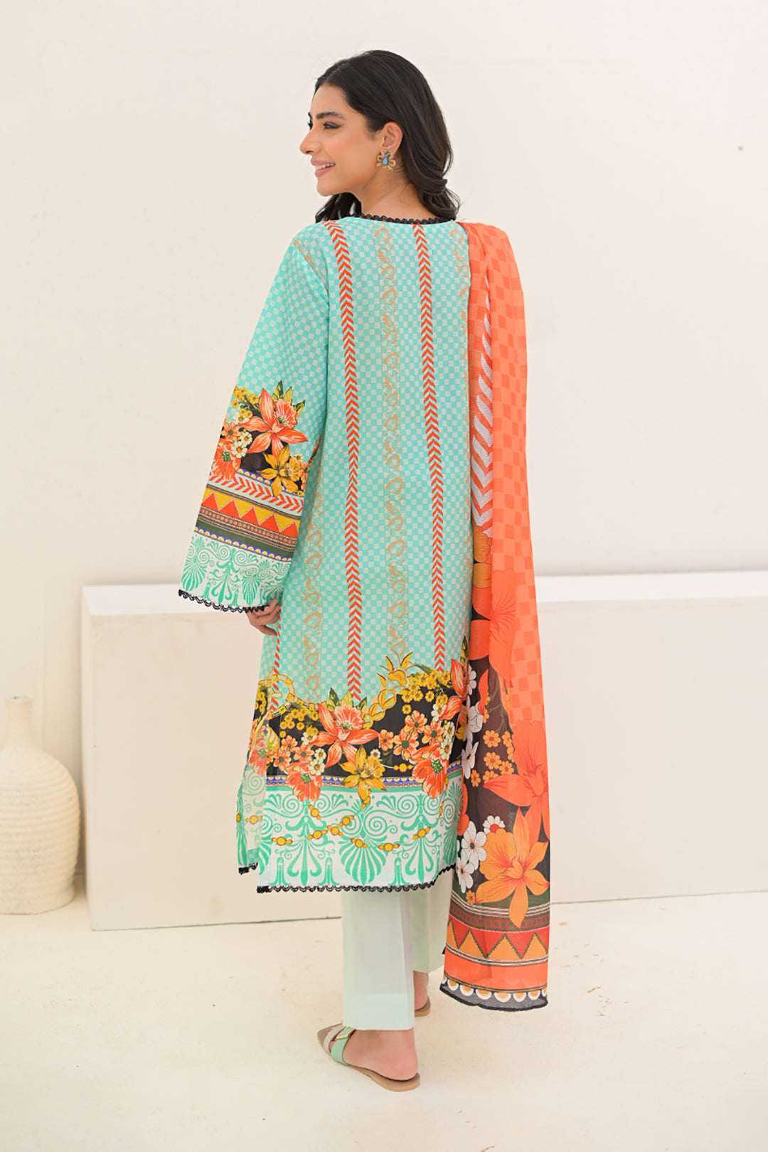 Embroidered Shirt Dupatta - 0222