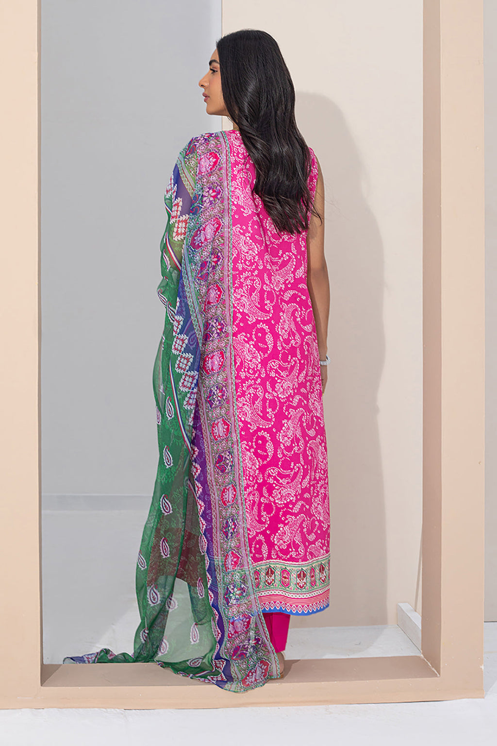 Embroidered Shirt Dupatta - 0318