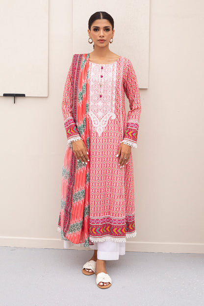 Embroidered Shirt Dupatta - 0393