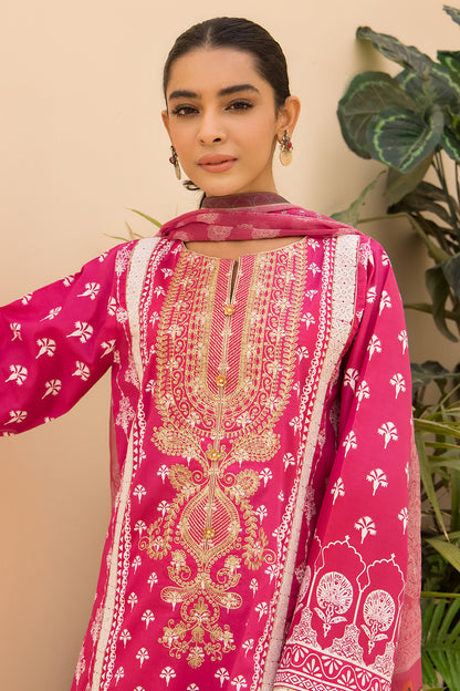 Embroidered Shirt Shalwar Dupatta - 0161