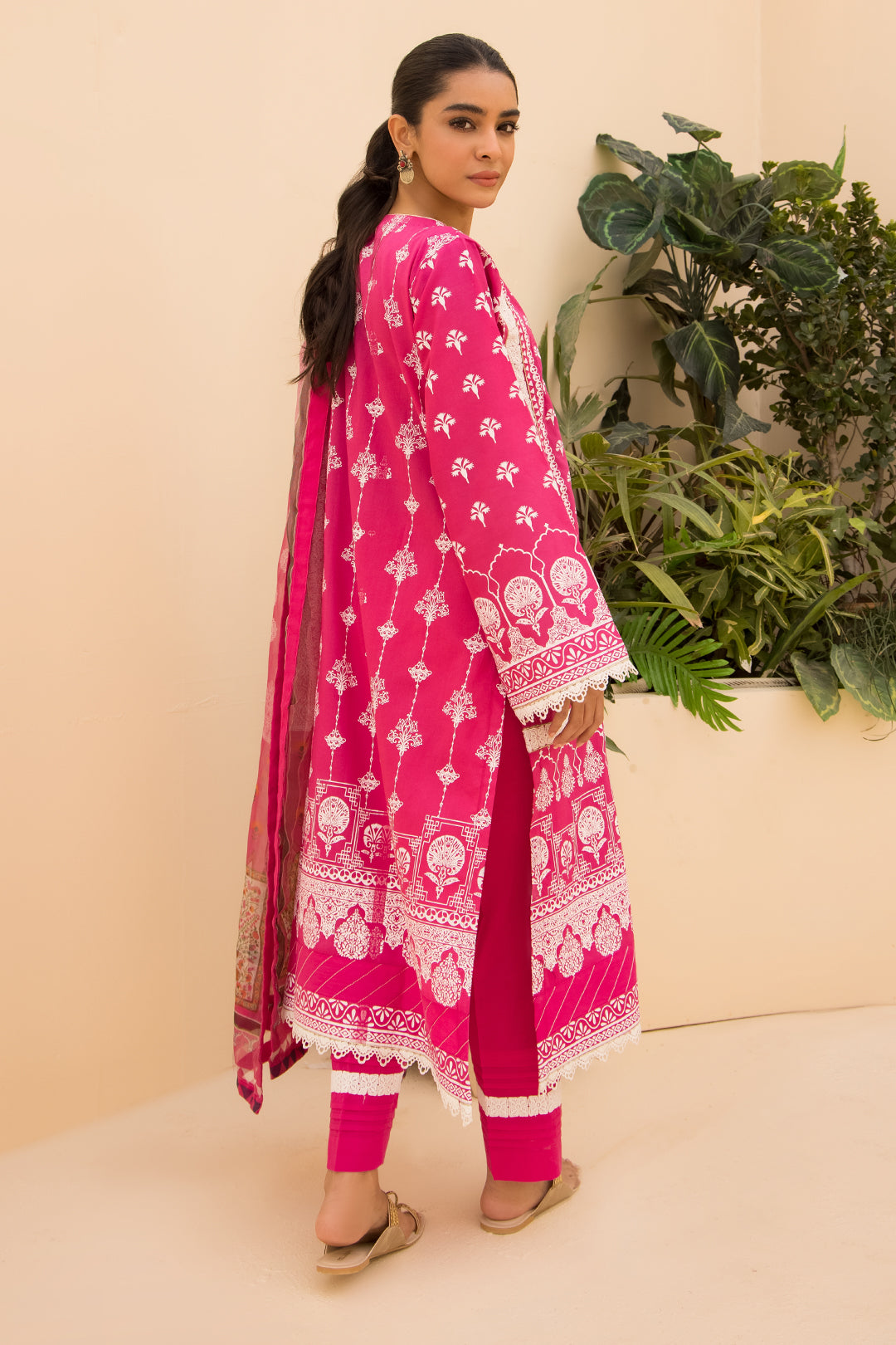 Embroidered Shirt Shalwar Dupatta - 0161