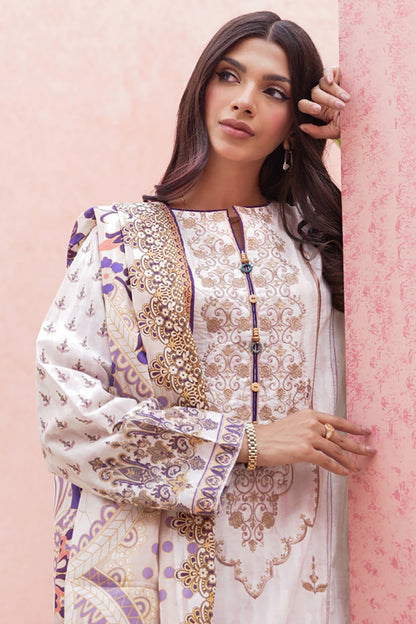 Embroidered Shirt Shalwar Dupatta - 0170