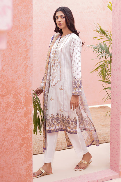 Embroidered Shirt Shalwar Dupatta - 0170