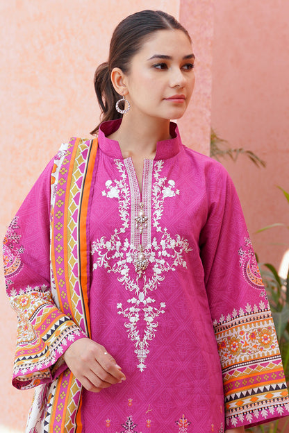 Embroidered Shirt Shalwar Dupatta - 0172