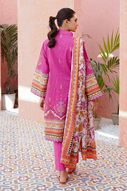 Embroidered Shirt Shalwar Dupatta - 0172